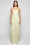 S/w/f Boutique Fine Halter Maxi In Neutral