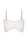 S/w/f Boutique Fine Lace Bralette In White