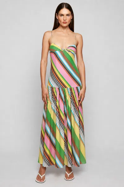 S/w/f Boutique Fitted Midi In Multi