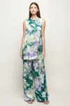 S/w/f Boutique Flat Front Relaxed Pant In Multi