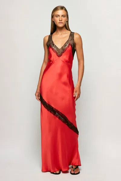 S/w/f Boutique Lace Detailed Slip Maxi