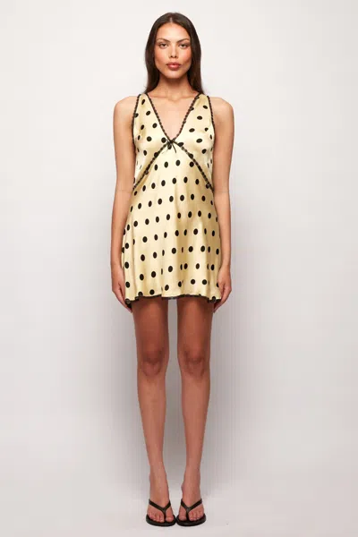 S/w/f Boutique Lace Trim Slip Mini