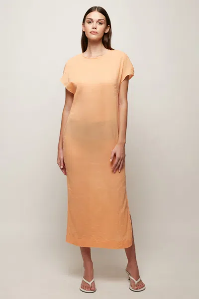 S/w/f Boutique Lightweight Sheer Midi In Neutral