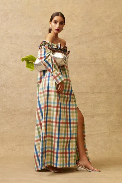 S/w/f Boutique Off Shoulder Maxi