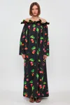 S/w/f Boutique Off Shoulder Maxi In Multi