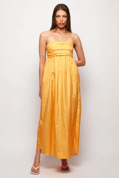 S/w/f Boutique Parachute Ruched Midi