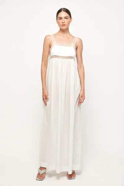 S/w/f Boutique Roman Maxi In White