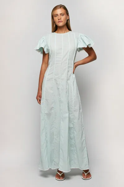 S/w/f Boutique Ruffle Sleeve Maxi