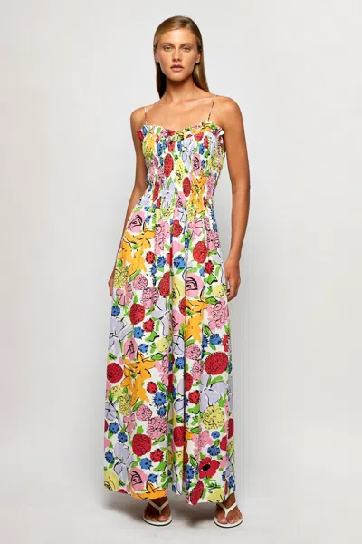 S/w/f Boutique Ruffled Bodice Midi