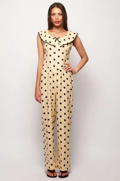 S/w/f Boutique Sailor Collar Jumpsuit