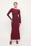 S/w/f Boutique Side Panel Midi In Red