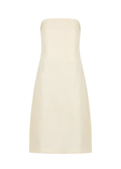 S/w/f Boutique Strapless Midi Top