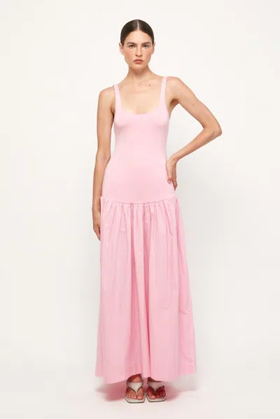 S/w/f Boutique Stretch Singlet Midi In Pink
