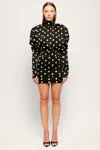 S/w/f Boutique Structured Shoulder Mini In After Hours Dot