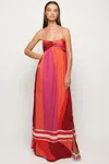 S/w/f Boutique Sweetheart Maxi Dress In Multi