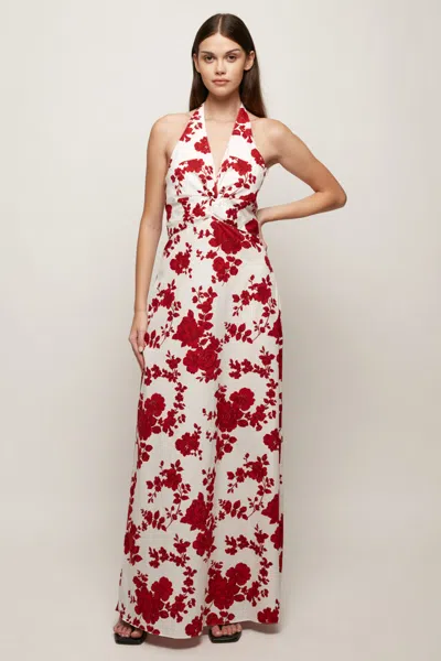 S/w/f Boutique Tie Up Maxi In Multi