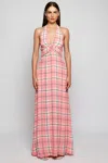 S/w/f Boutique Twist Front Maxi In Pink