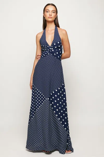 S/w/f Boutique Twist Front Maxi In Multi