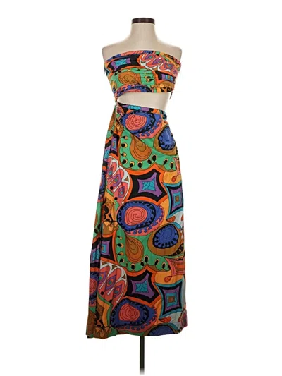 S/w/f Casual Dress In Multi