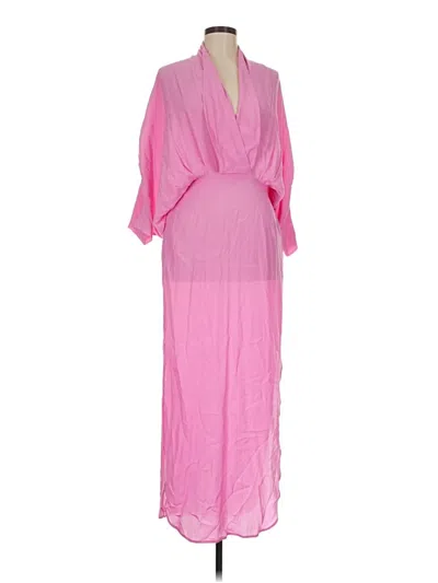 Pre-owned S/w/f Casual Dress In Pink