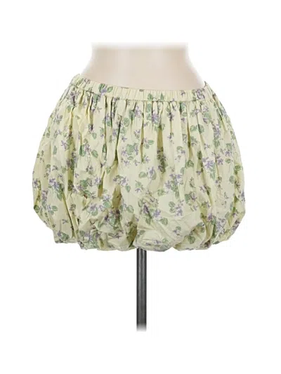 Pre-owned S/w/f Casual Skirt In Green