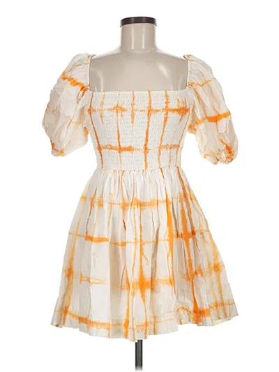 Pre-owned S/w/f Cocktail Dress In Orange