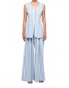 S/w/f Long Vest Top In Beach House