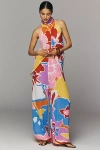 S/w/f Printed Balloon Pants In Multi
