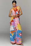 S/w/f Printed Balloon Pants In Multi