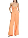 S/w/f Sweetheart Jumpsuit In Spiced Apricot In Multi