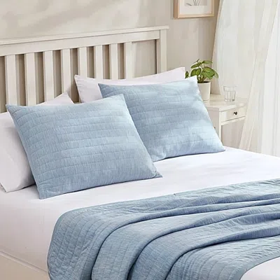 Swift Home Cooling Pillow Sham In Blue
