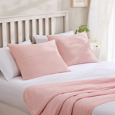 Swift Home Cooling Pillow Sham In Pink