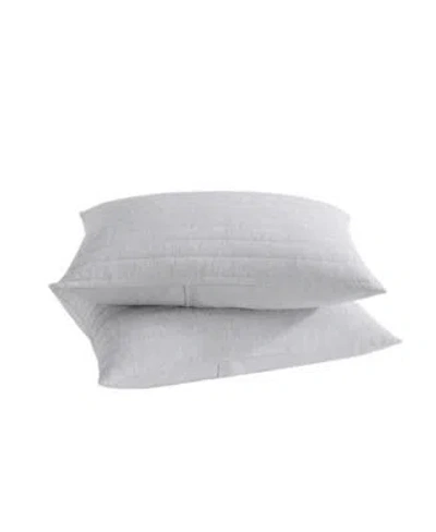 Swift Home Cooling Touch Down Alternative Down Alternative 2 Piece Sham Set In Gray