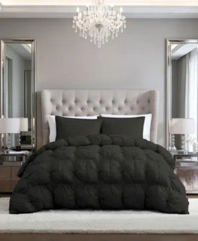 Swift Home Halston Puffer 3 Piece Comforter Sets In Light Gray