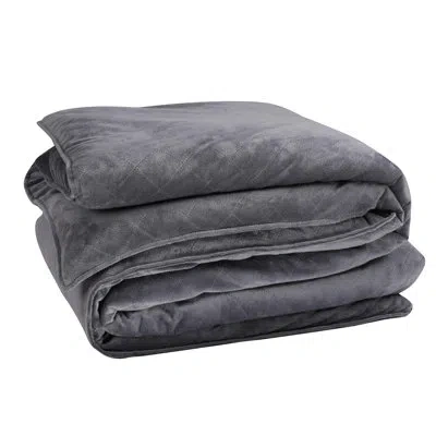 Swift Home Weighted Gravity Blanket With Removable Cover In Gray