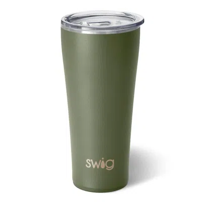 Swig Hot And Cold Tumbler In Olive In Green