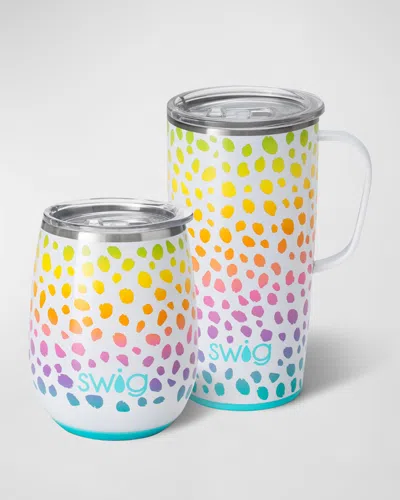 Swig Life Am + Pm Tumblers, Set Of 2 In Wild Child