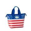 Swig Life American Lunchi Lunch Bag In Blue/red