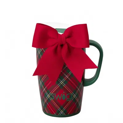 Swig Life Christmas Plaid Travel Mug - 18oz In Red & Green In Multi