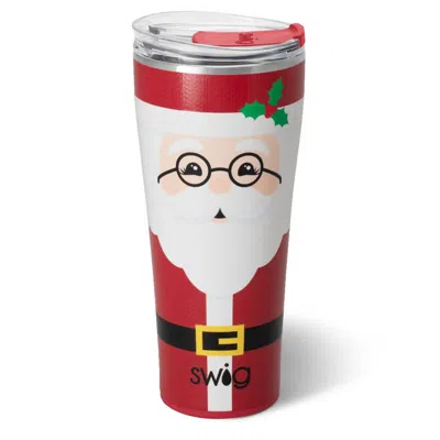 Swig Life Mr. Claus Tumbler - 32oz In Red & White In Multi