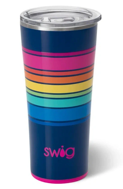 Swig Life Patterned Tumbler In Gold