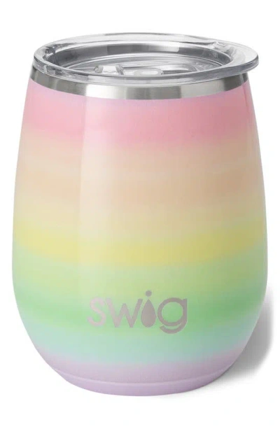 Swig Life Stemless Travel Wine Cup In Gray