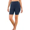 Swim 365 High-waist No-slip Swim Bike Short In Blue