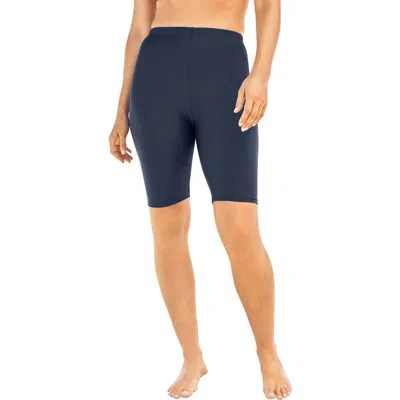 Swim 365 High-waist Swim Bike Short In Blue