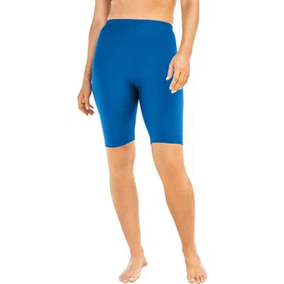 Swim 365 High-waist Swim Bike Short In Blue