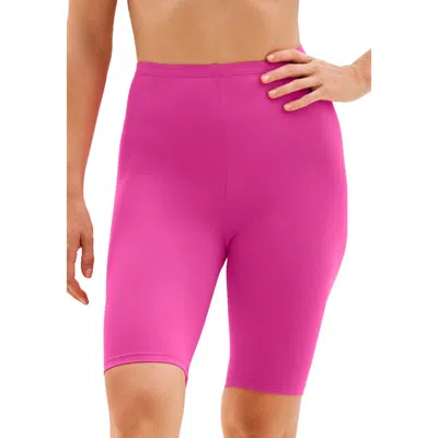 Swim 365 High-waist Swim Bike Short In Pink