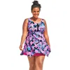 Swim 365 Longer-length Tankini Top In Blue