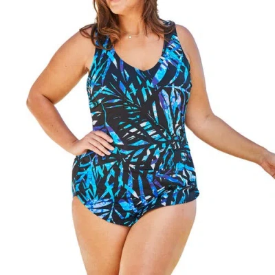 Swim 365 Sarong Swimsuit In Multi