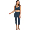 Swim 365 Scoop Neck Swim Bra In Blue