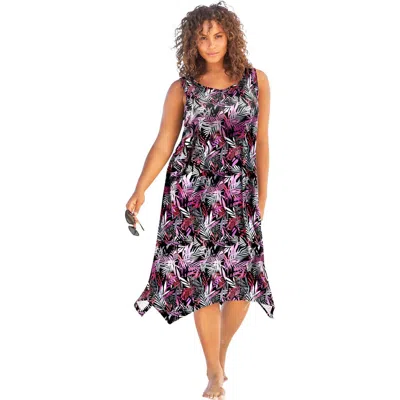 Swim 365 Sharktail Beach Cover Up In Multi